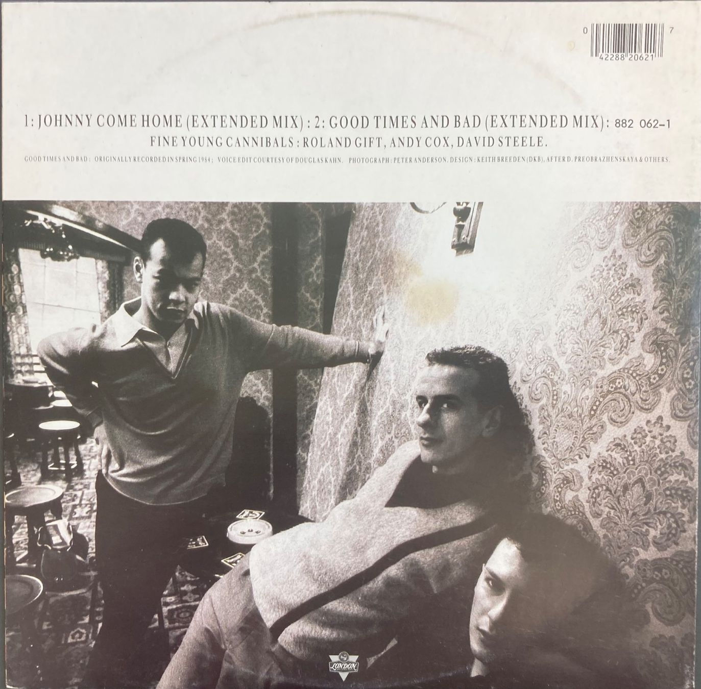 Schallplatten: FINE YOUNG CANNIBALS - JOHNNY COME HOME – Gebraucht aus Poliez-Pittet von Newtown-Records 1
