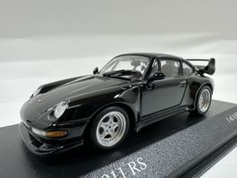 Porsche 911 Carrera RS 1:43, limitiert, Acrylbox, MINICHAMPS