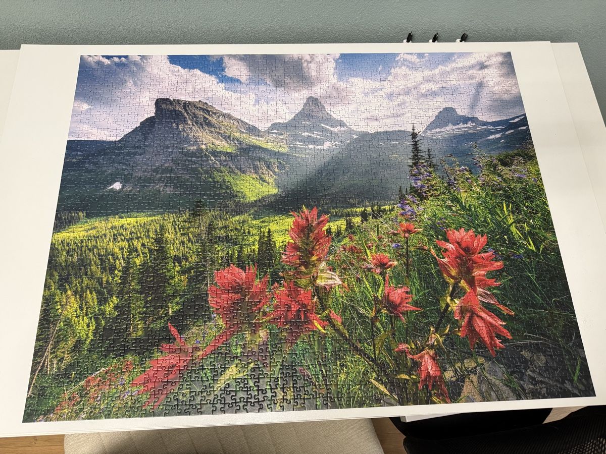 Ravensburger Puzzle: Ravensburger Puzzle, 2000 Teile, Berglandschaft, komplett – Nuovo (secondo la descrizione) da Wettswil venduto da Catli610