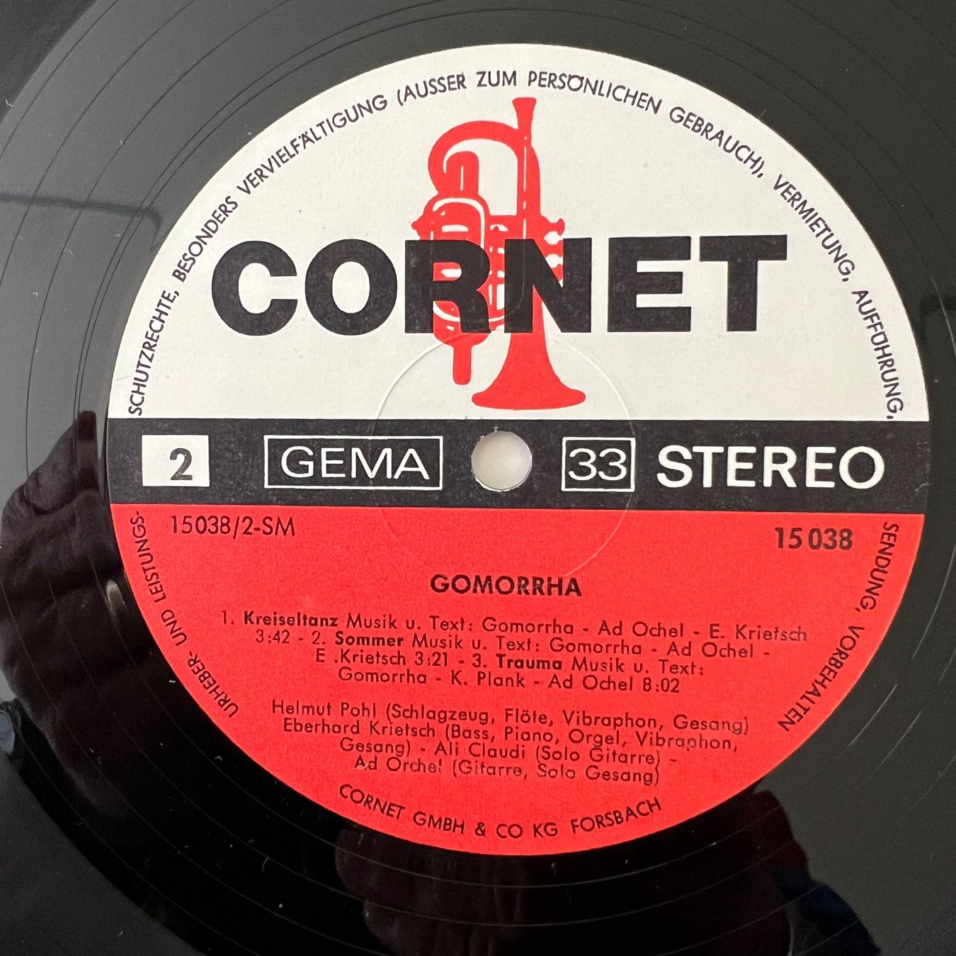 Dischi in vinile: Gomorrha - Same / 1. D-Press. 1970 - Very nivce Copy – Usato da Gais venduto da soundcave57 4