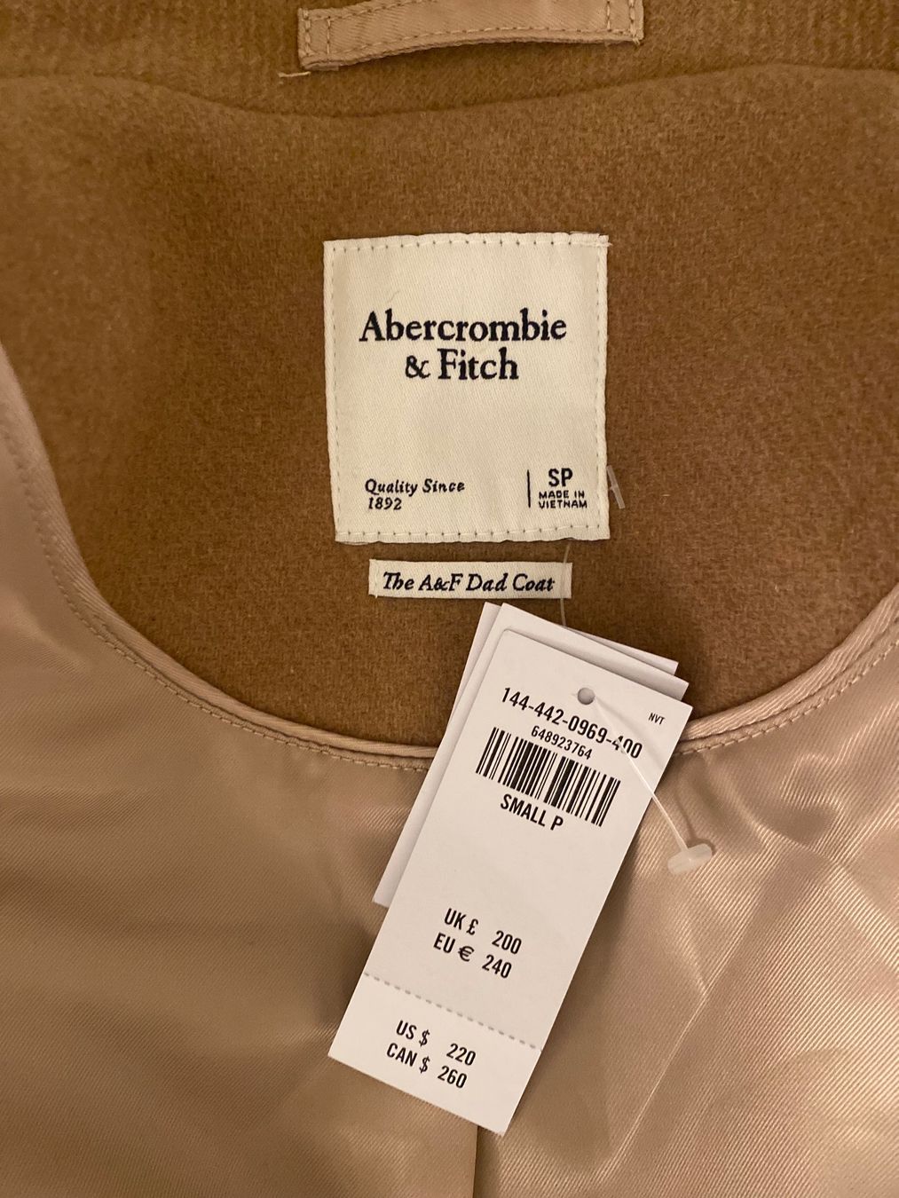 Abercrombie Cappotti: Abercrombie Mantel Neu S Petite – Nuovo e nell'imballaggio originale da Muri AG venduto da car_k6rd 4