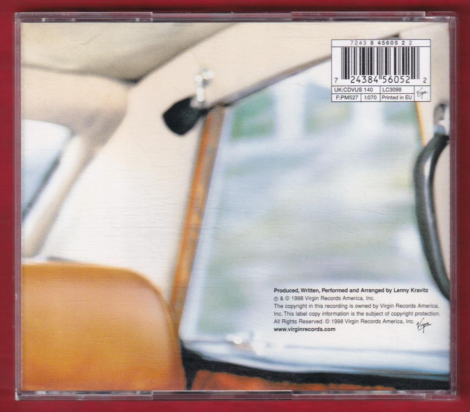 CD: Lenny Kravitz - 5 (CD) – Usato da Zürich venduto da Pfluftl2000 1
