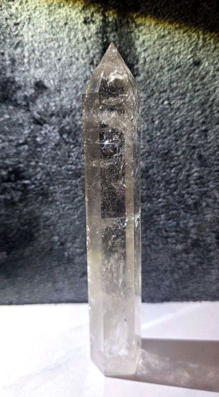 Minerali & Pietre curative: Bergkristall Obelisk M 287g – Nuovo e nell'imballaggio originale da Matzingen venduto da Shay_Crystalz