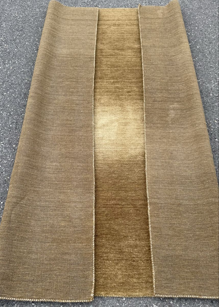 Gabbeh Tappeti: Orientteppich goldbraun 295x247.xm – Usato da Büron venduto da Filadefia-888 3