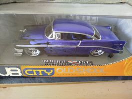 Chevrolet Bel Air 1956 DUB City Oldskool - Miniature 1/18 