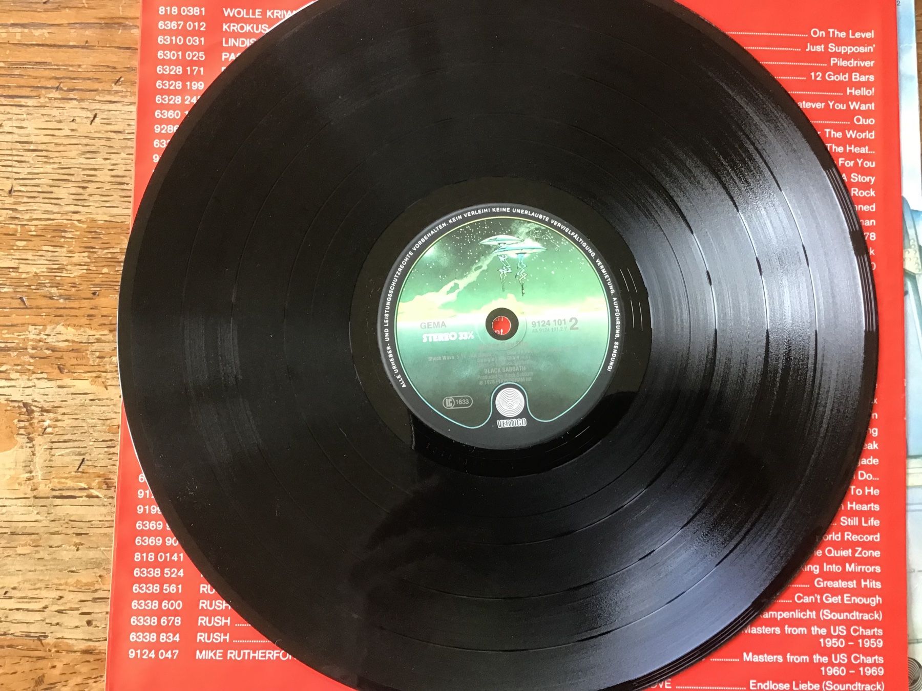 Dischi in vinile: LP Black Sabbath – Usato da Fully venduto da Ruby97 5