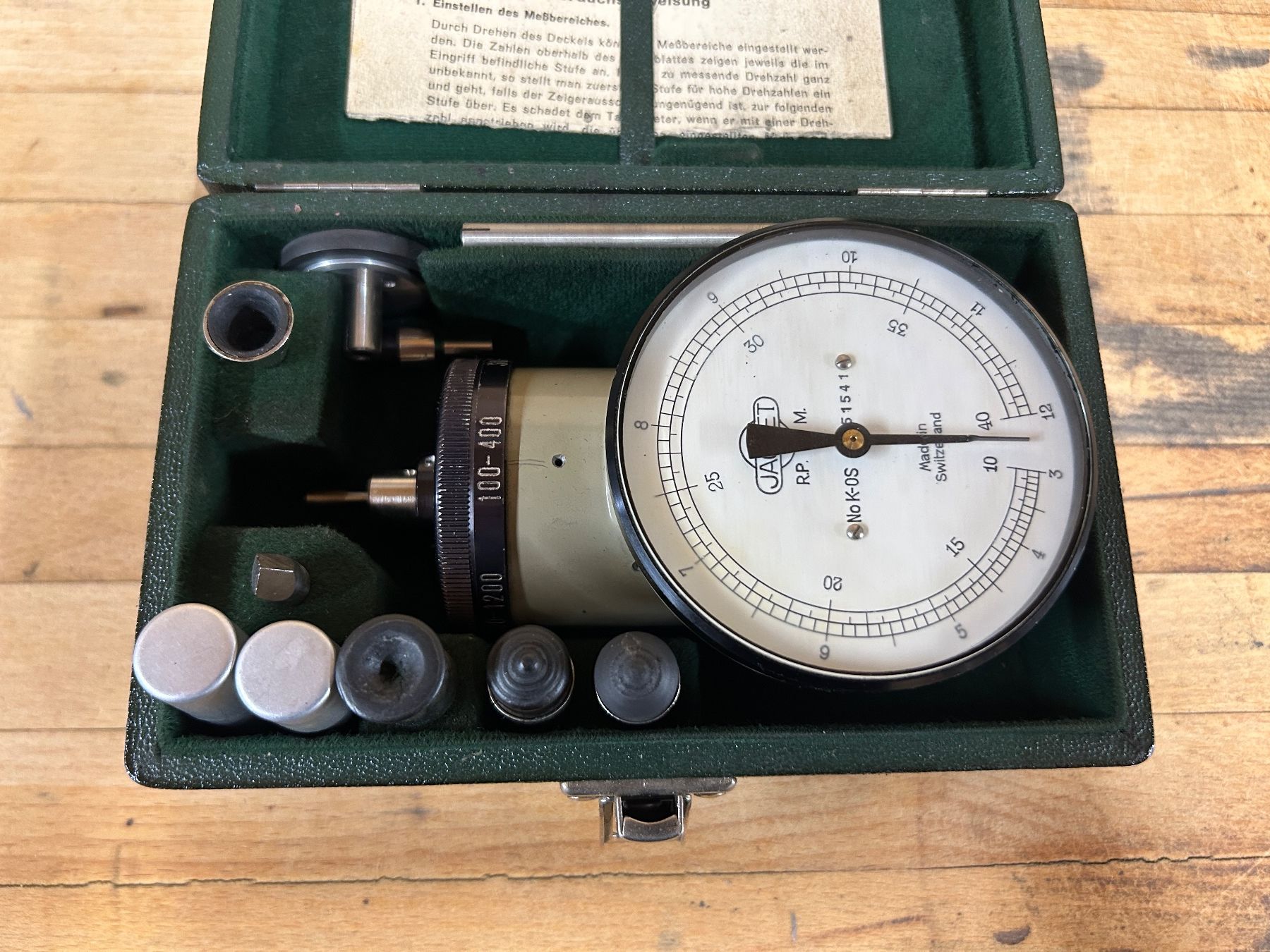 Mesurer: Drehzahl Tachometer – D'occasion à Rothenfluh par BitterlinPartner 1