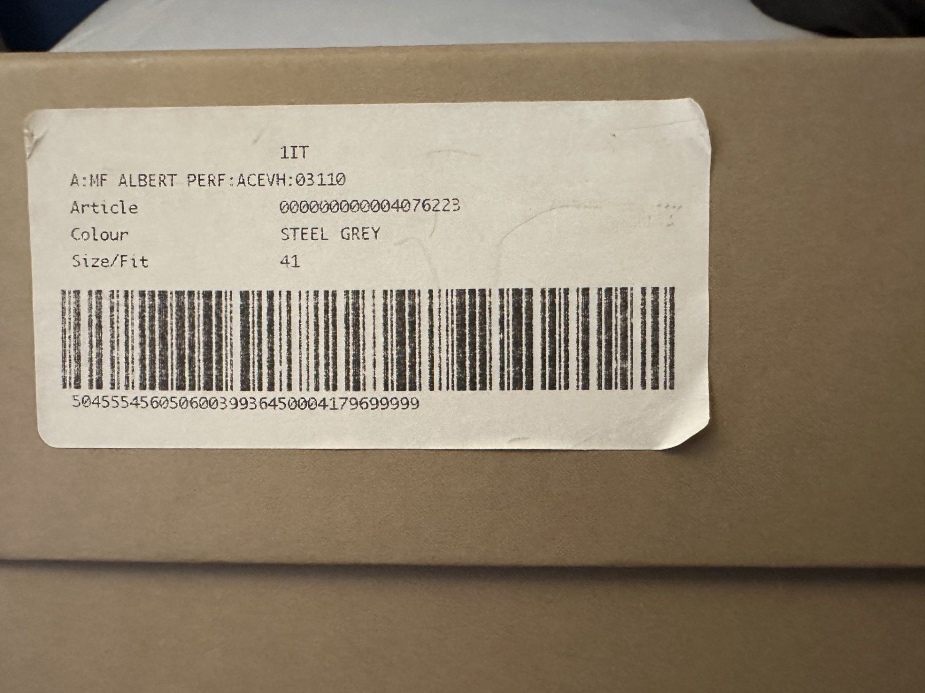 Burberry Scarpe da uomo: Burberry Sneaker Steel Grey EU 41 – Usato da Pfäffikon SZ venduto da tph_8qwg 8