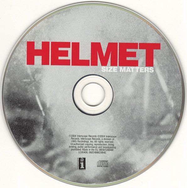 CD: Helmet: Size Matters, Vergriffen! - a – Usato da Brittnau venduto da Zibu 2