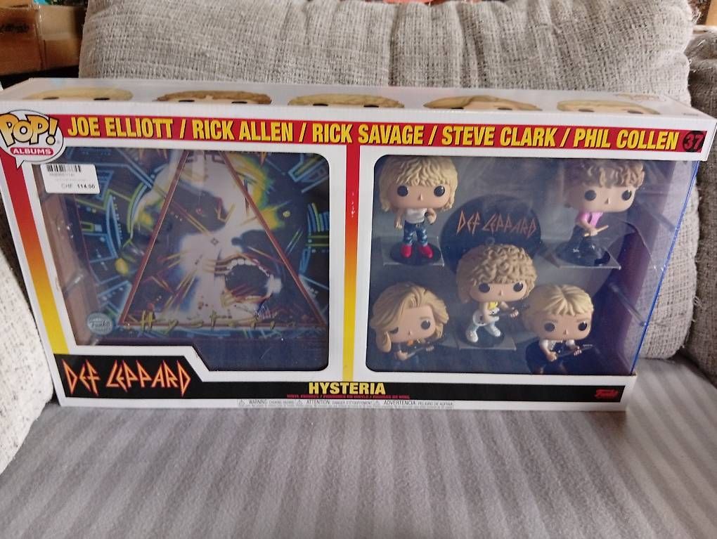 Statuette: Funko pop set Def Leppard Hysteria – Usato da Vezio venduto da 41181 4