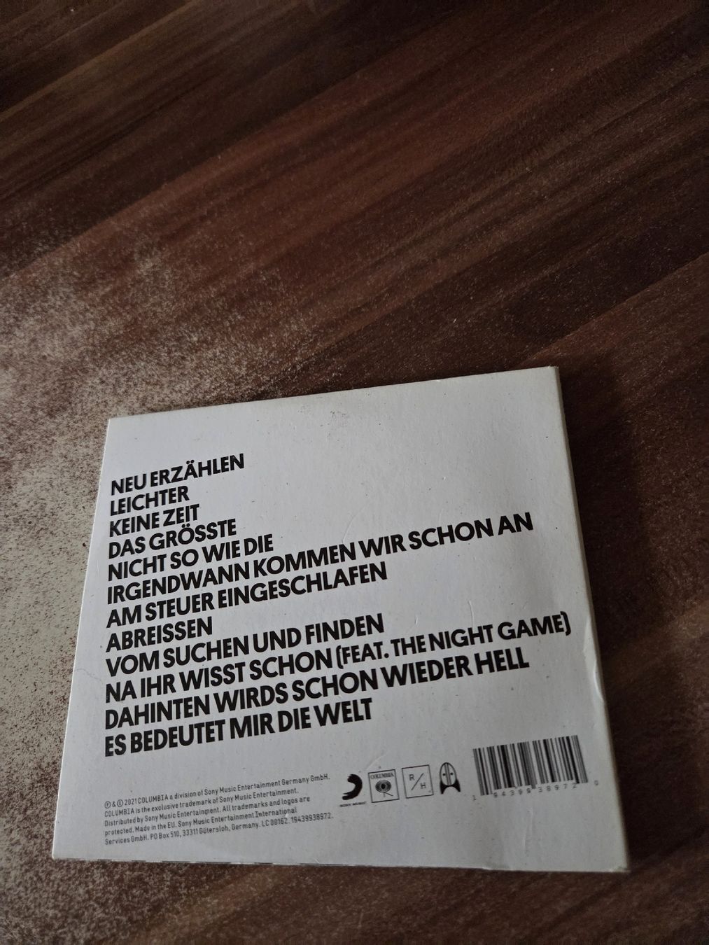 CDs: Revolverheld -  Neu Erzählen – D'occasion à Wattenwil par Mage66 1
