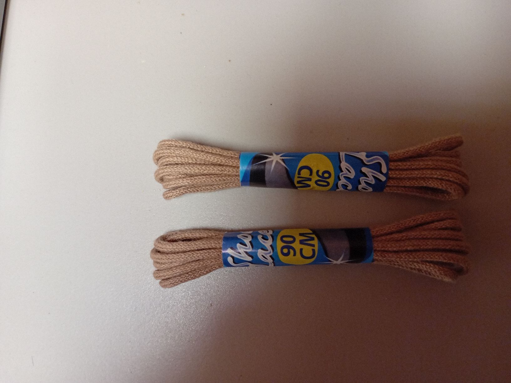 Dekobänder: 2 Paar Schuhbändel beige – Neu (gemäss Beschreibung) aus Witterswil von hele04
