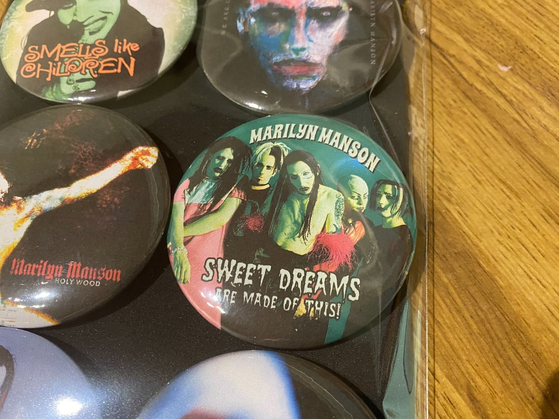 Placchette & Badge: Marilyn Manson Ansteck Badges! – Nuovo (secondo la descrizione) da Basel venduto da FatCatPacksTheRatt 5