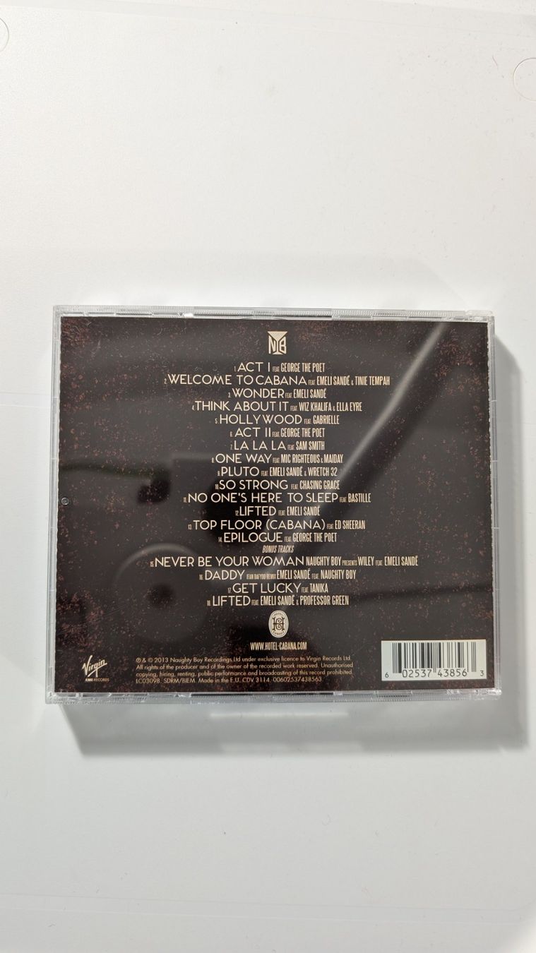 CDs: Naughty Boy - Hotel Cabana – Neu (gemäss Beschreibung) aus Baar von Arthur_Fooksayk 1