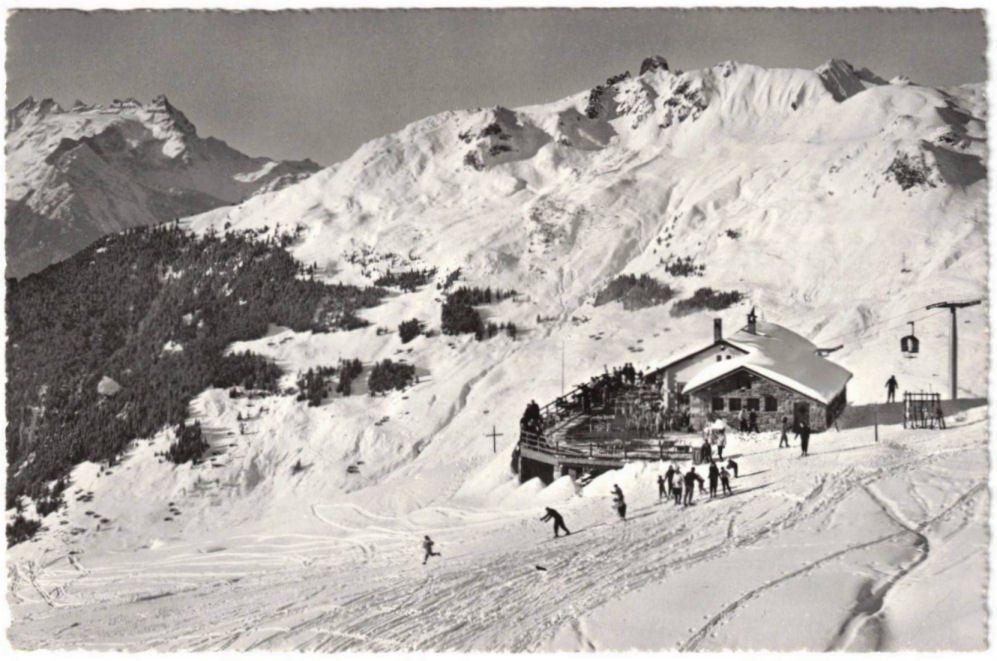 Cartoline postali: Verbier - Sessellift Ruinettes – Usato da Binningen venduto da Mountainrider