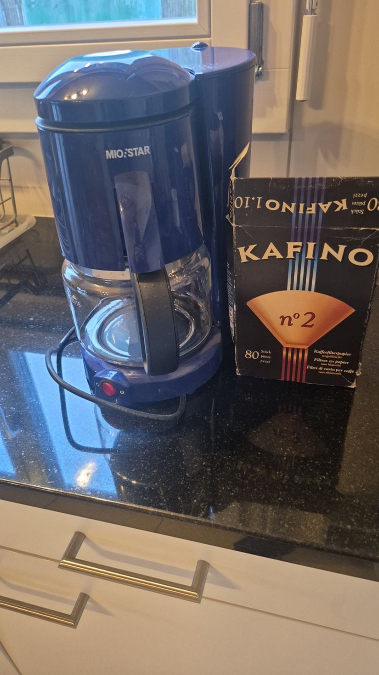 Macchine per caffè & Macchine per espresso: Filter-Kaffeemaschine Miostar mit ein paar Filter – Usato da Gränichen venduto da cecilia06