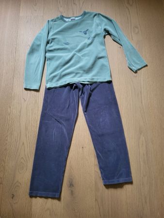Iconic Petit Bateau pyjama long / Lang  - 140cms / 10 ans