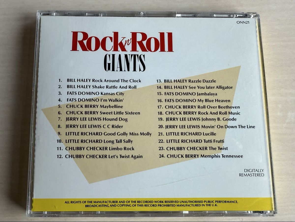 CD: Rock'n'Roll Giants CD – Usato da Oberried Brienz venduto da Chyara 1