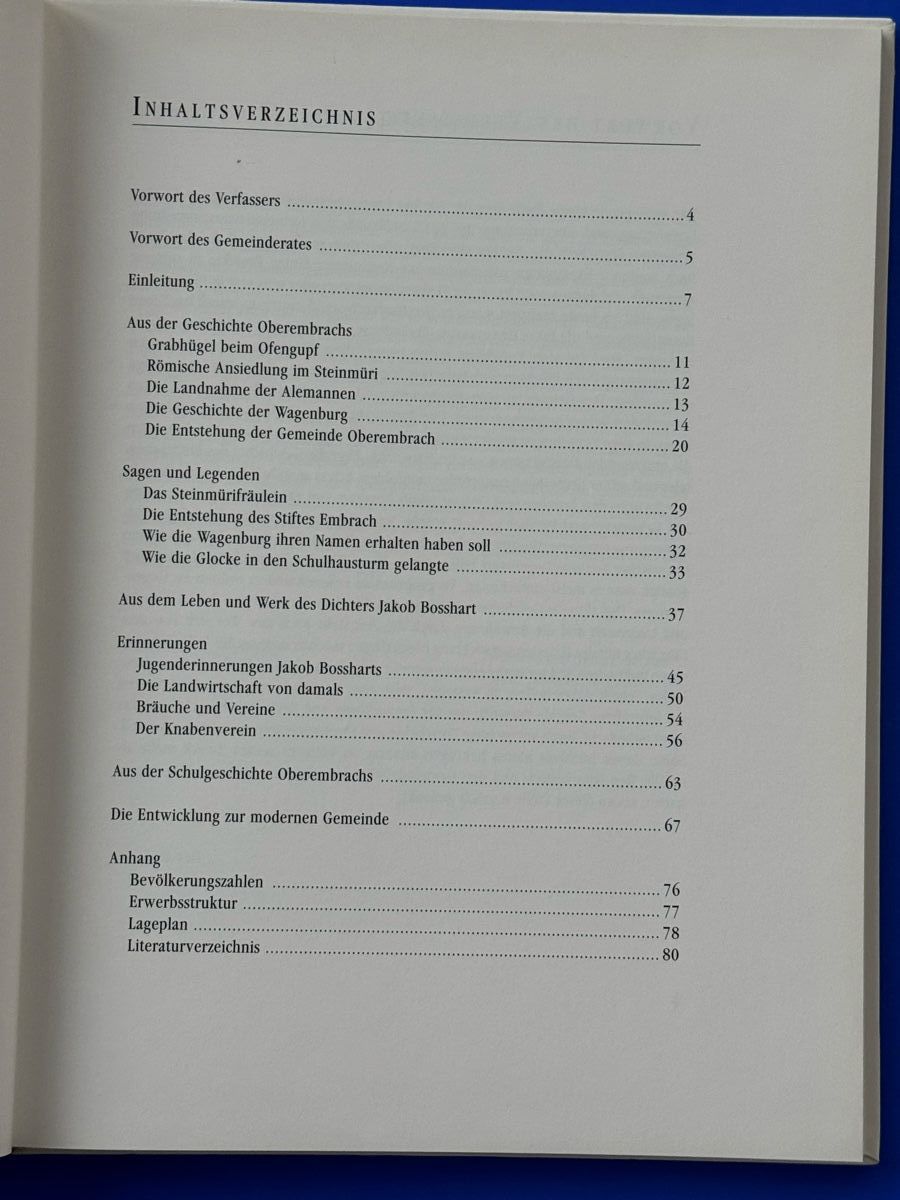 Libri: Die Gemeinde Oberembrach – Usato da Adliswil venduto da buch_und_kunst 2