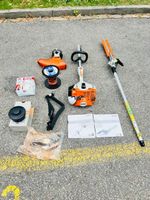 Rasentrimmer Stihl mit Heckenschere 2 Optionen 