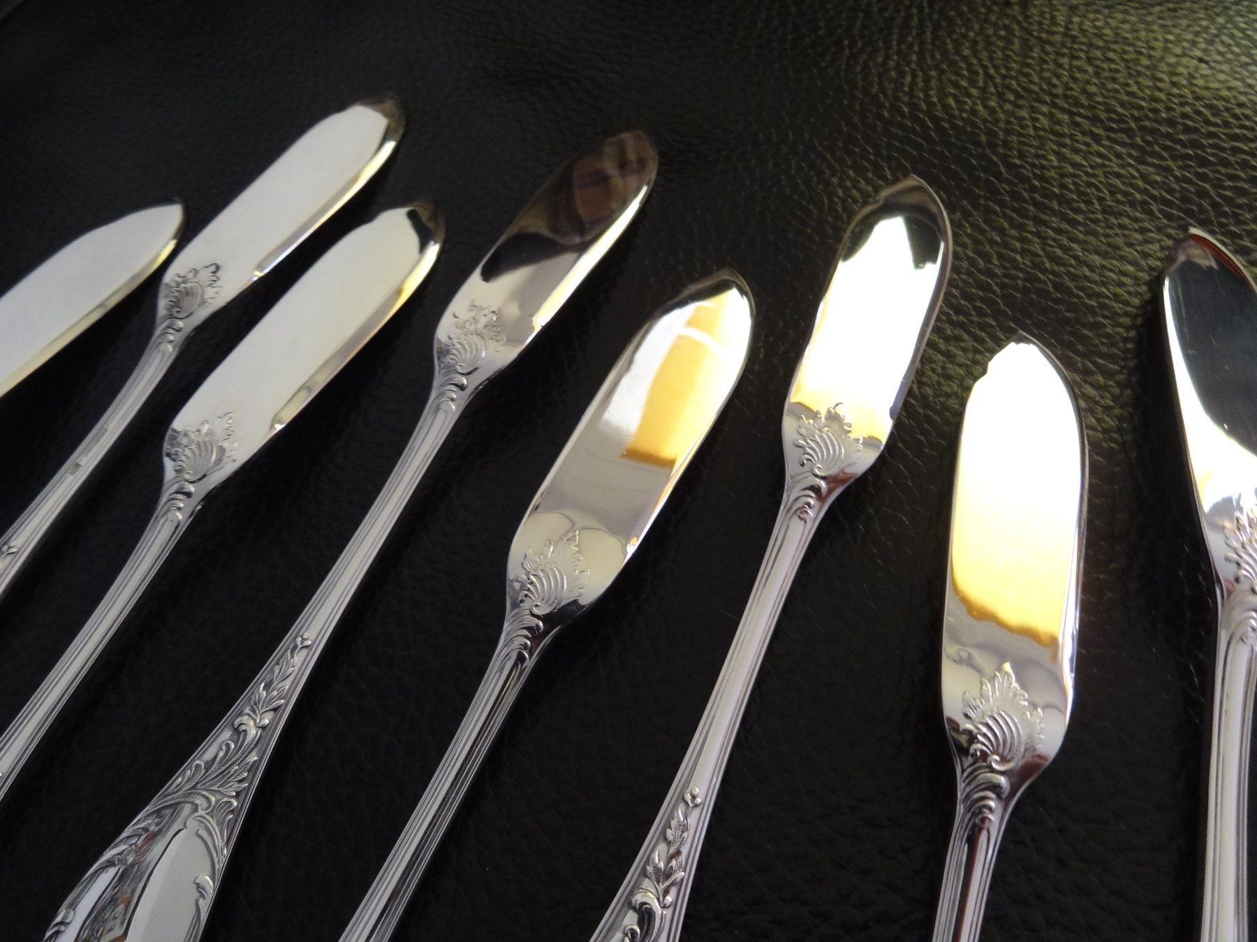Christofle Set di posate: Christofle Marly 12x couteaux à poisson – Nuovo (secondo la descrizione) da Morges venduto da bijouxsterling2019 2