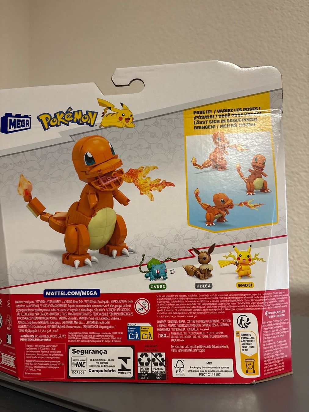 Pokémon Statuette: Mega Construx Pokémon Glumanda / Charmander, Neu & OVP! – Nuovo (secondo la descrizione) da Ibach venduto da lisch3 2