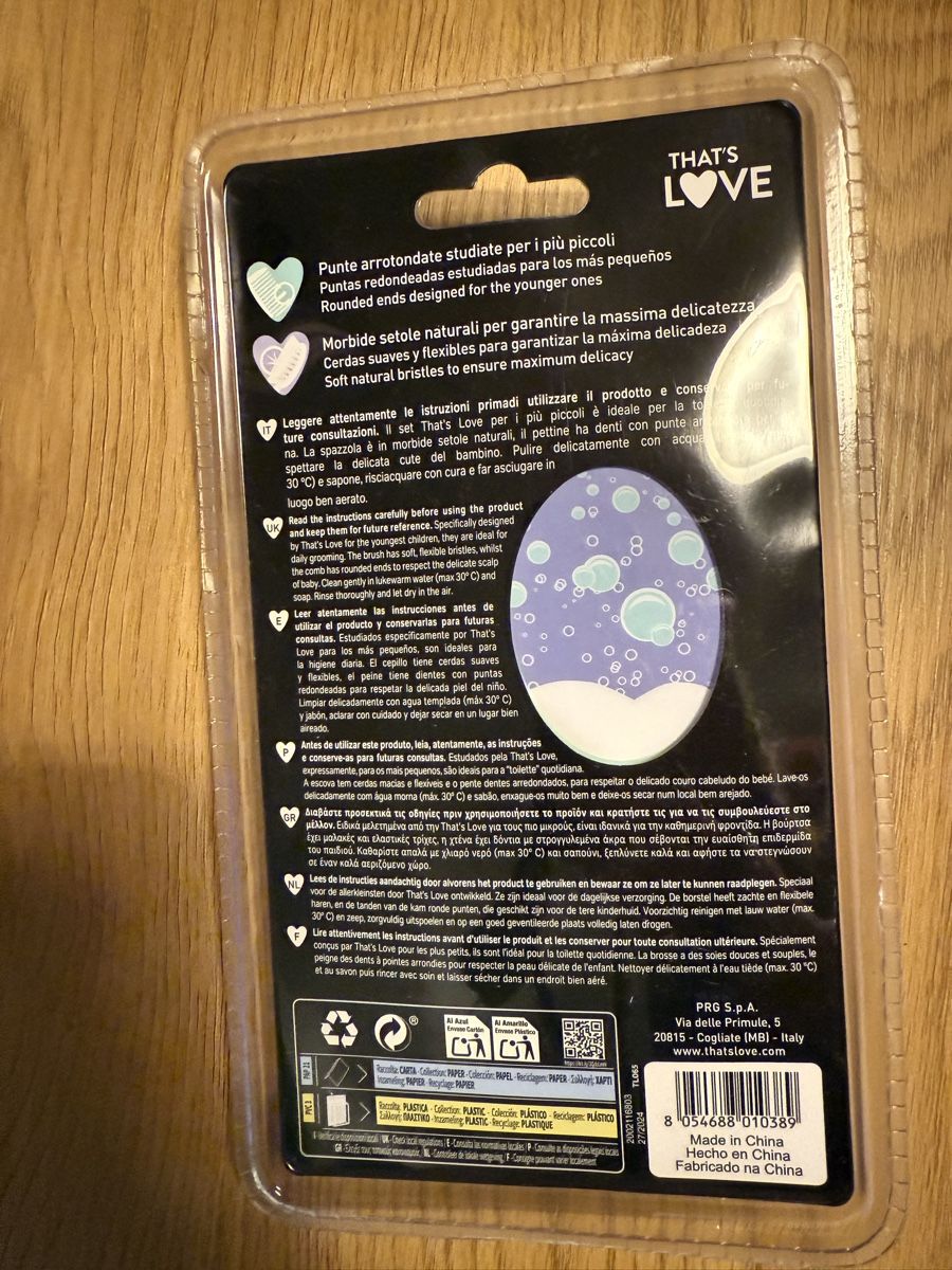 Altro per la cura dei capelli: Babykamm- und Bürstenset – Nuovo e nell'imballaggio originale da Baden venduto da epo_q9lb 1