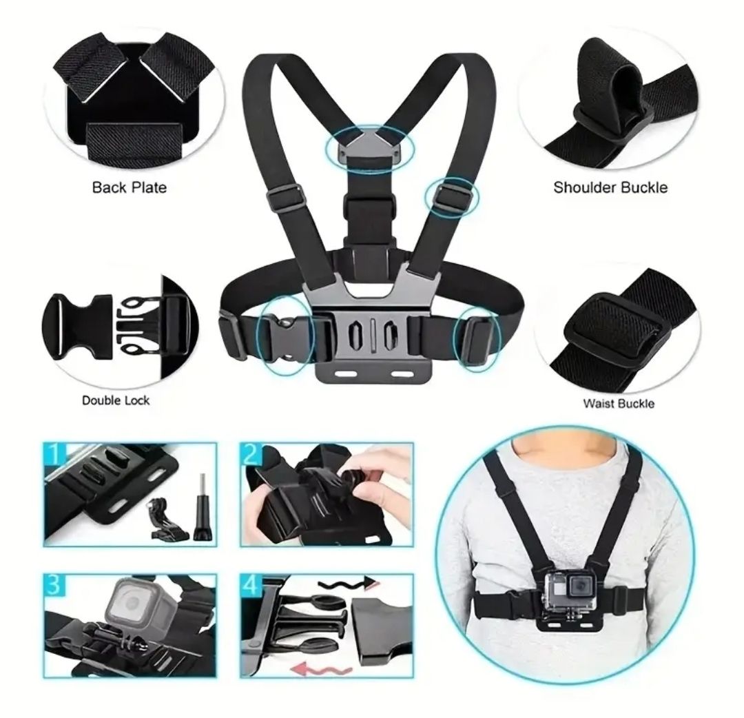Action Cam: 6-teiliges Handyhalterungs-Kamera-Set – Neu und originalverpackt aus Triengen von TheBigBoss