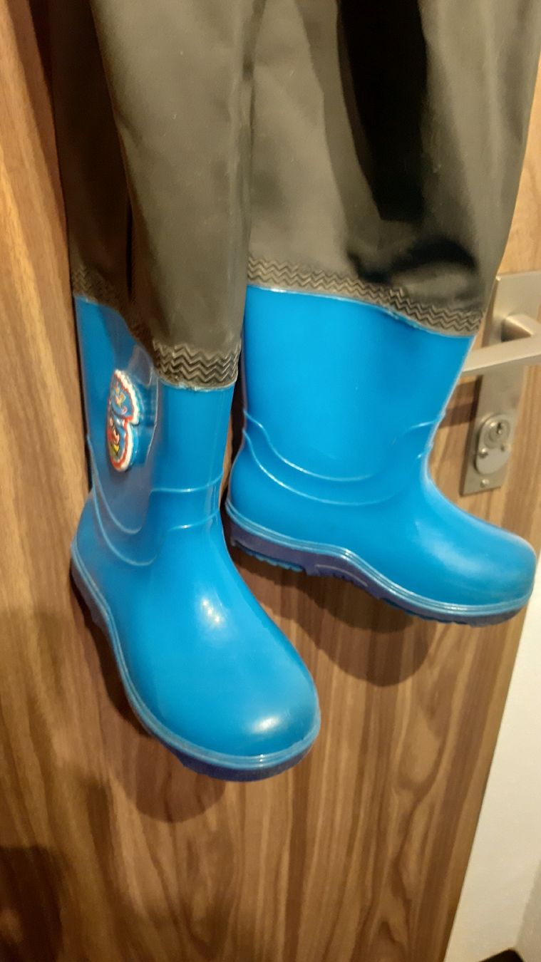 Scarpe da uomo: Wathose Fischerhose Waders  Gr. 28 – Usato da Wila venduto da myquaso 3