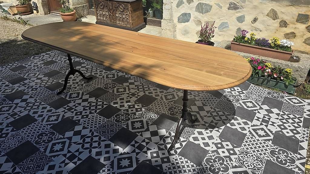 Tables: Table de bistrot (Glarus) – D'occasion à Mollens VD par espritartdeco 5