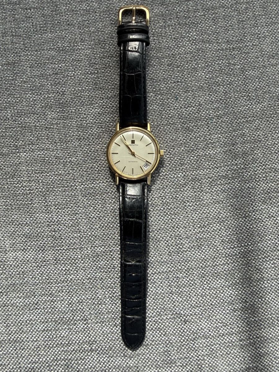 Zenith Orologi: Zenith Automatic Herrenuhr, 18K Gold – Usato da Jona venduto da swissness62 1