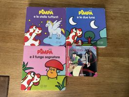 Kinderbuch Set PIMPA Mulan 4 Buecher Italienisch