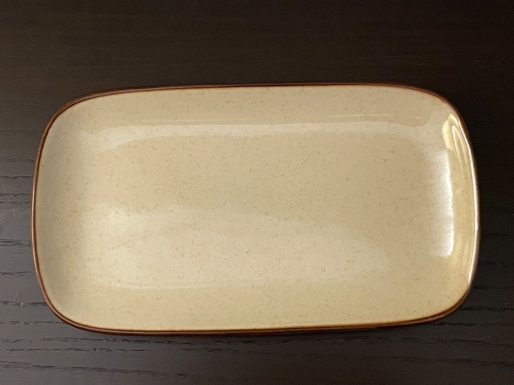 Rössler Piatti di portata: Rössler - Butterplatte "20.5 x 11.5 cm" claire – Usato da Zürich venduto da plumita 2