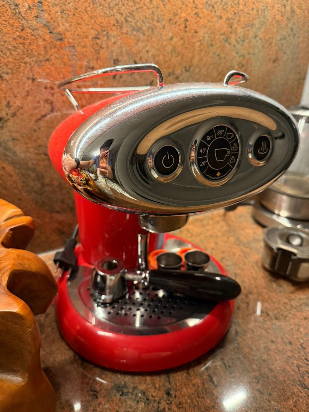 Illy Kaffeemaschinen & Espressomaschinen: Illy coffee machine capsules X7.1 Red Francis Francis – Gebraucht aus Zürich von jua_qp26 2