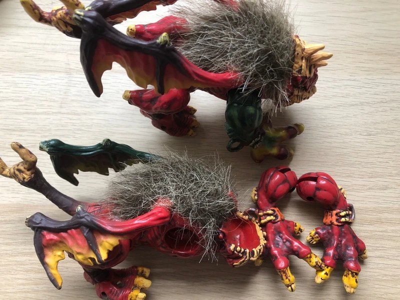 Mega Kit di costruzioni: Mega Blocks Dragons dragon rouge – Usato da Olten venduto da Lag_G