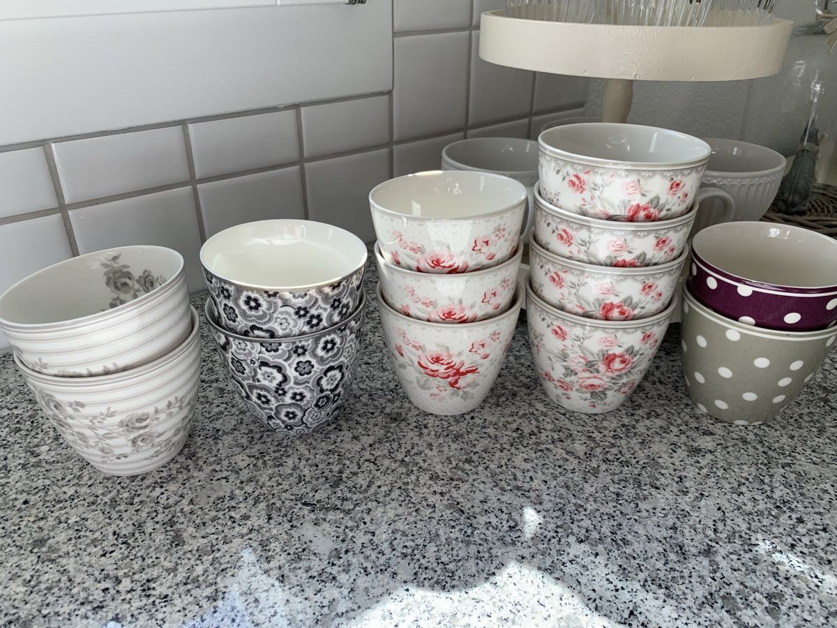 Greengate Tassen: 13 Latte Cup Becher von Greengate – Gebraucht aus Ellikon an der Thur von Bali1999 7