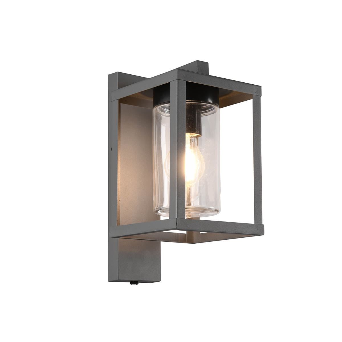 Lampade: Aussen Wandleuchte, Anthrazit, Glas – Nuovo (secondo la descrizione) da Kreuzlingen venduto da Smart-Light 9