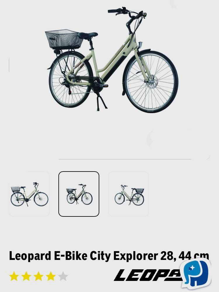 Leopard Biciclette: Leopard E-Bike City Explorer 28, 44 cm (neu) – Nuovo e nell'imballaggio originale da Muttenz venduto da Tsirbo0 2
