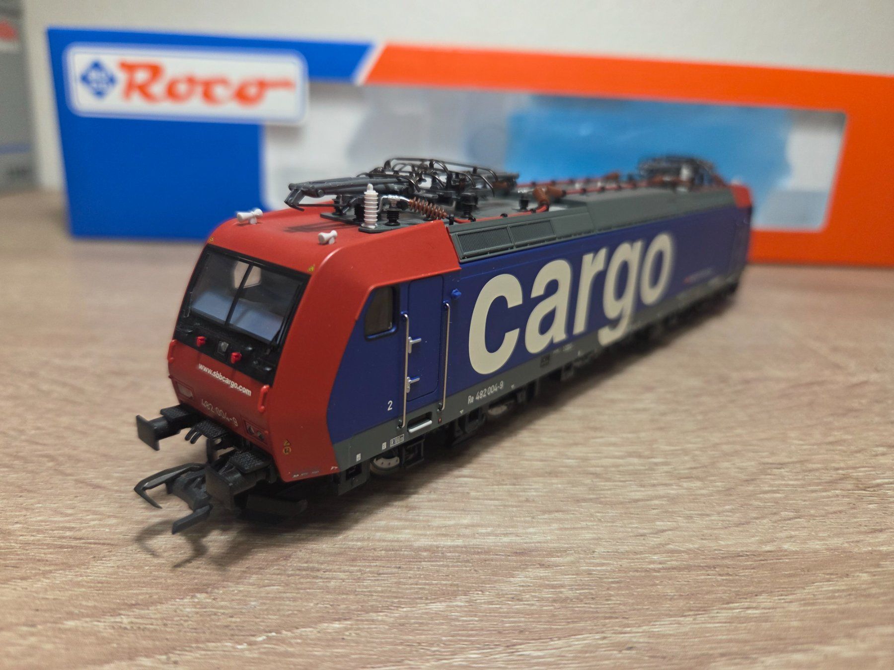Roco Modellini di ferrovie: Roco 69591 E-Lok Re 482 Cargo SBB Digital H0 – Usato da St-Aubin-Sauges venduto da Lo_Go 2