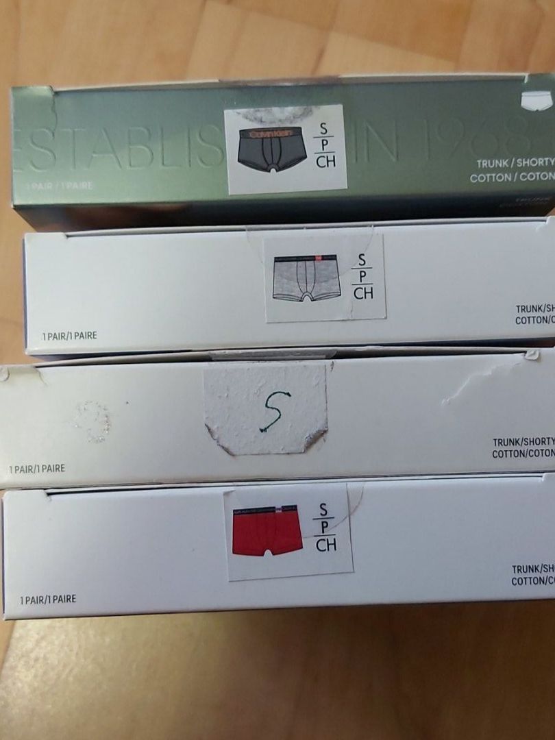Calvin Klein Unterwäsche: 4 Paar Calvin Klein Trunks, Boxer, Grösse S, neu – Neu und originalverpackt aus Uffikon von san123day 2