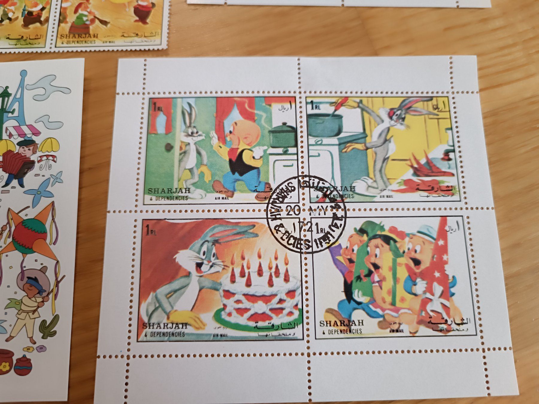 Tutti i francobolli: 7 Disney Briefmarken 2 – Usato da Otelfingen venduto da patida 3