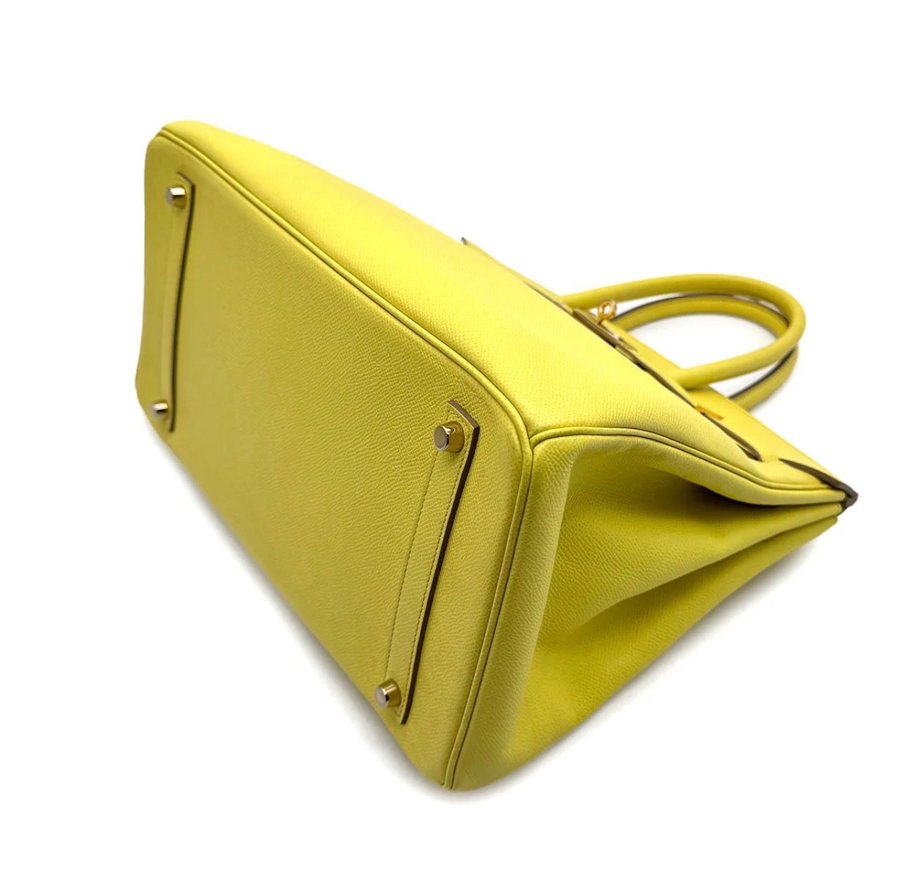 Borse da donna: Hermès Birkin 35 Epsom Lime – Usato da Cossonay-Ville venduto da Clel91 1