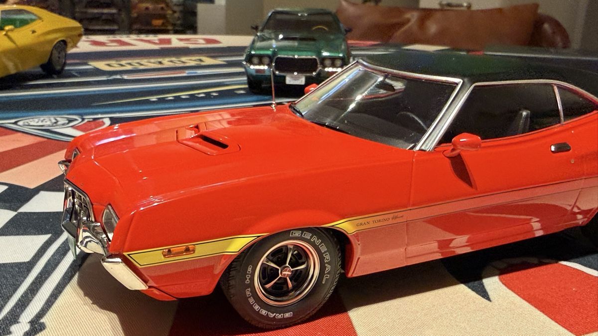 Ford Modellini d'auto: Ford Gran Torino 1972 1:18 – Nuovo (secondo la descrizione) da Basel venduto da Zomeg 1
