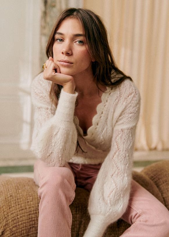 Sezane Pullover & Sweatshirts: Pull LA MAILLE SEZANE blanc Taille S  – Neu (gemäss Beschreibung) aus Neuchâtel von fan_l6yy