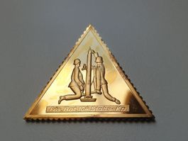 🇨🇭🤍 Swiss Militaria. Silver *17.57g .925*. Gold-plated.
