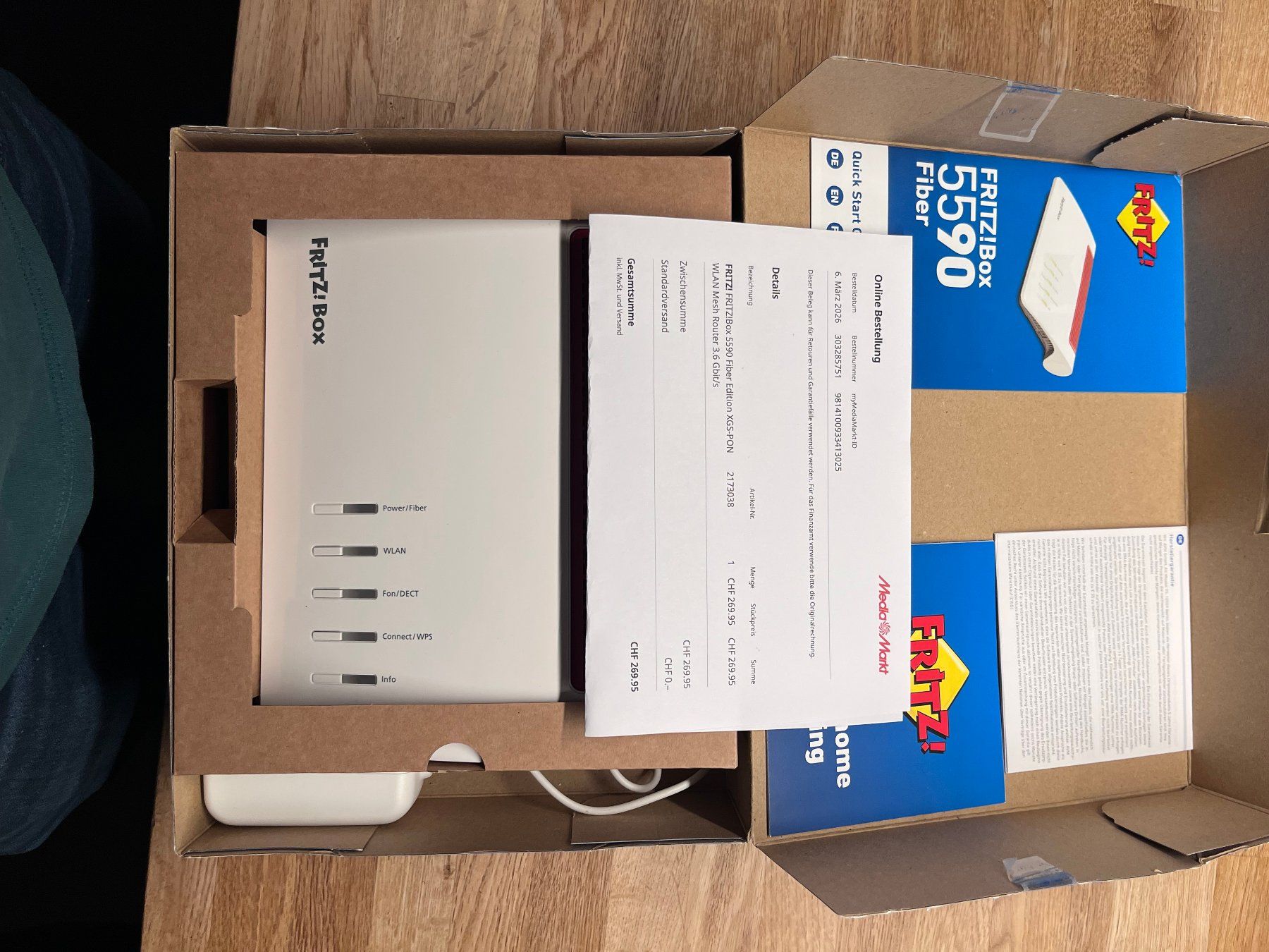 Fritz Modems & Router: FritzBox 5590 mit Garantie – Gebraucht aus Au (ZH) von Tomrom 3