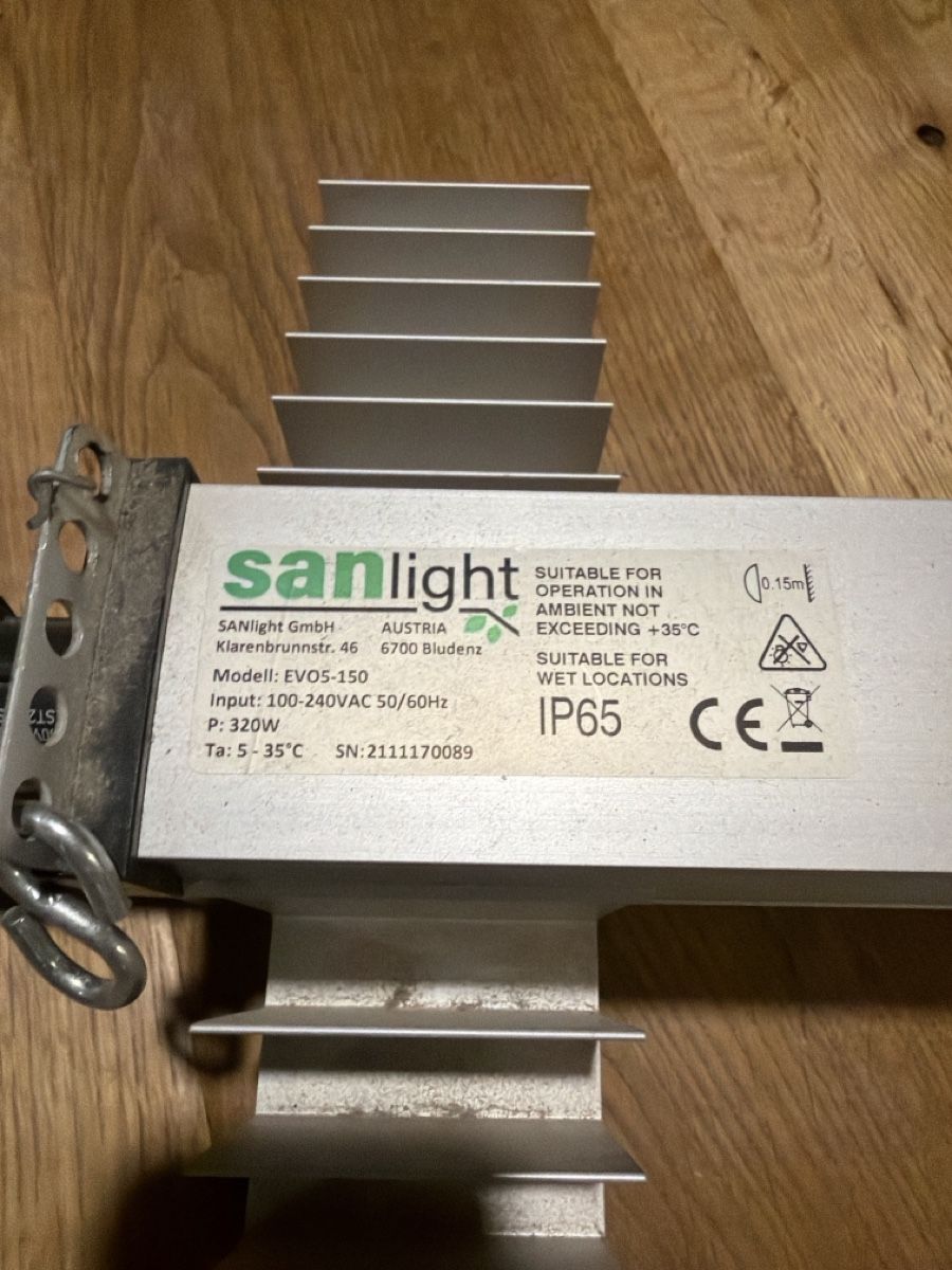 Sanlight Lampade: 6x SANlight EVO 5-150 LED (320W)  – Usato da Allschwil venduto da man_p86v 1