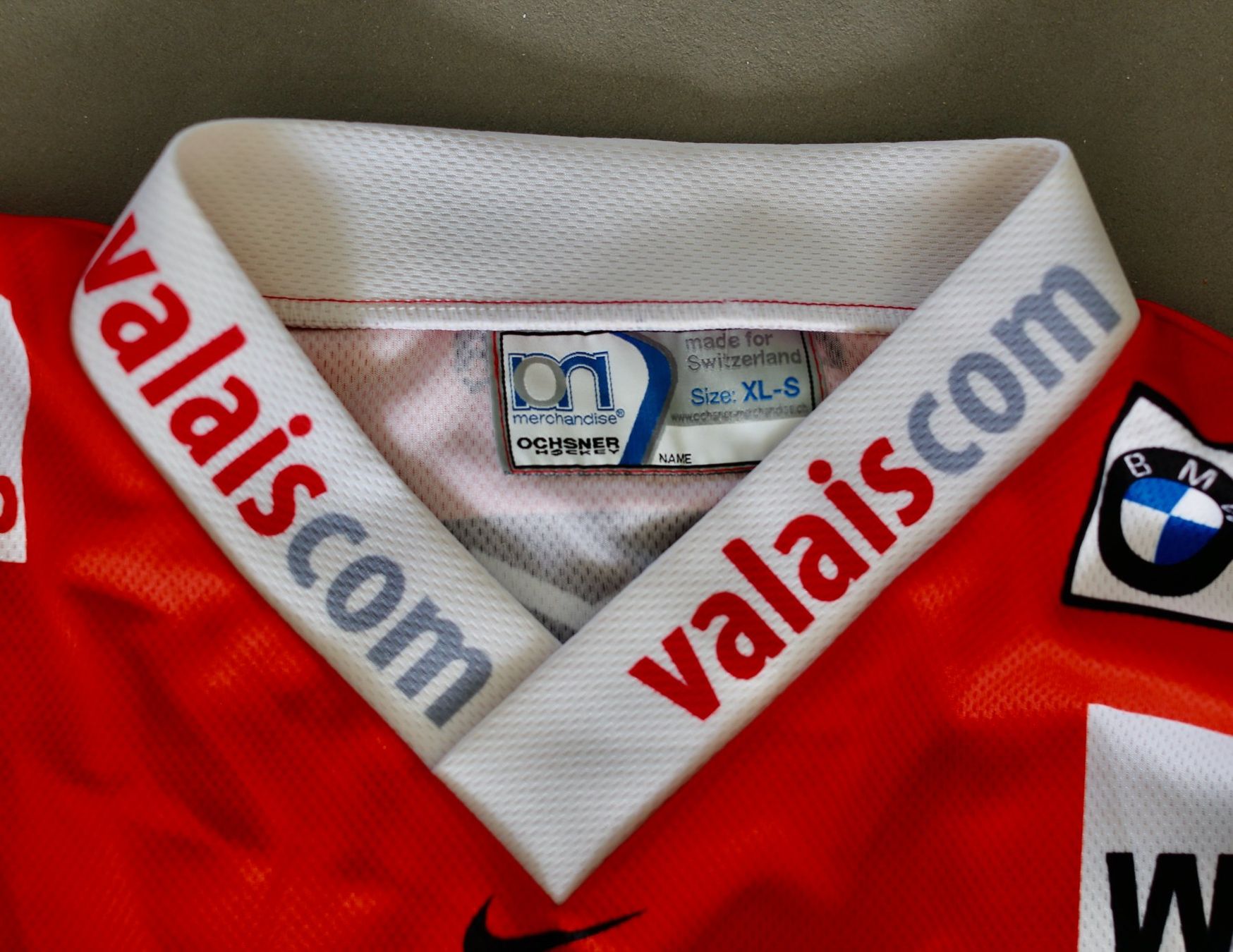 Canottiere & Pantaloni: Trikot, Eishockey, EHC Visp, Anthamatten Nummer 16 – Usato da Biel/Bienne venduto da 808.3 3