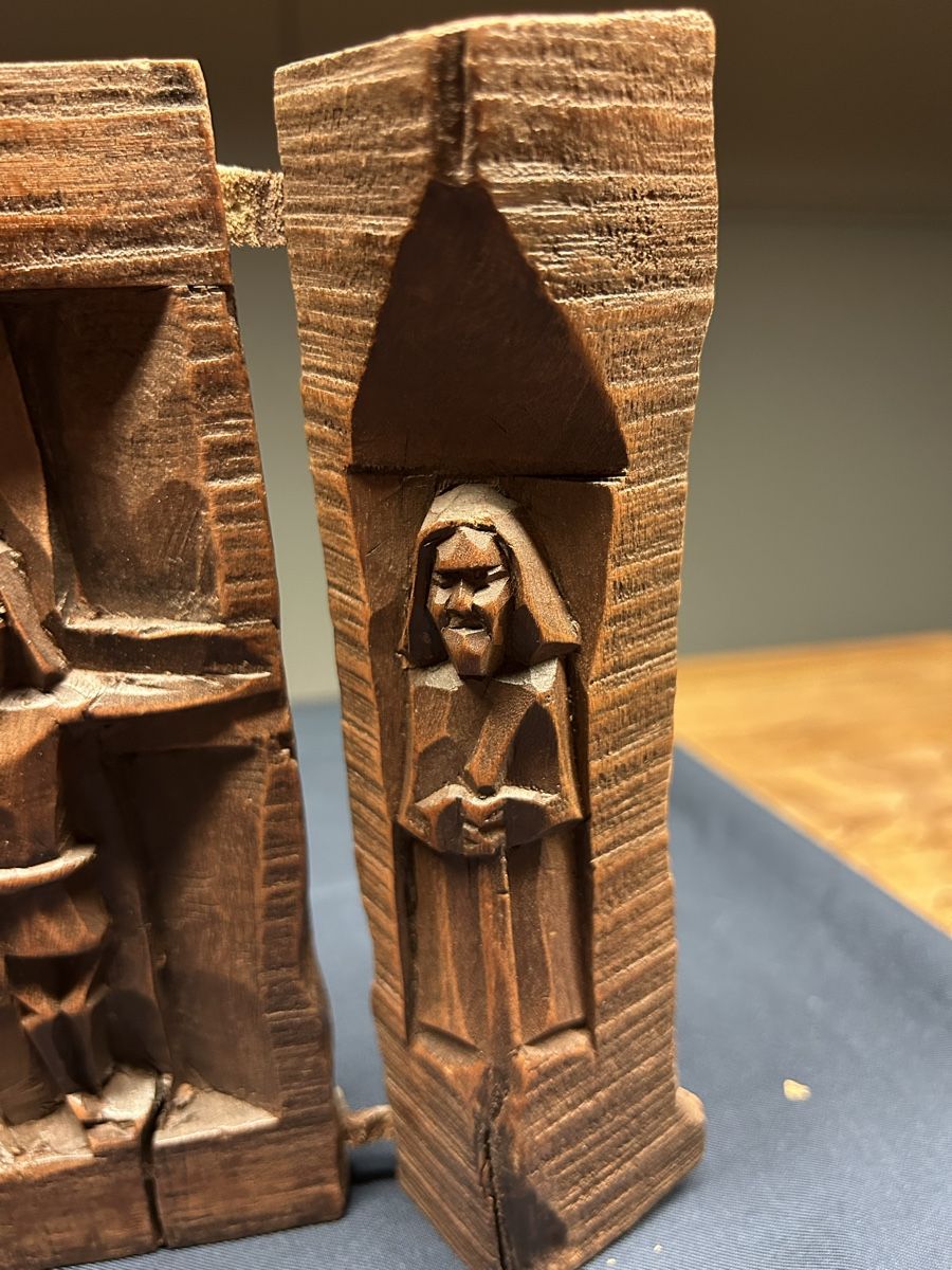 Statuette: Antikes Klapp-Altarbild – Usato da Kreuzlingen venduto da Pix66 3