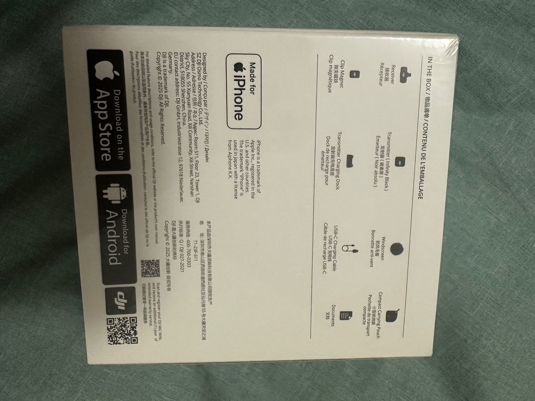 DJI Mic Mini Funkmikrofon Set, neu in Originalverpackung (Neu und ...